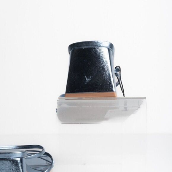 Zara Womens Blue Strappy Mule Heeled Sandals Sz US 7.5 EU 38 2322/110 NWD - Picture 7 of 9